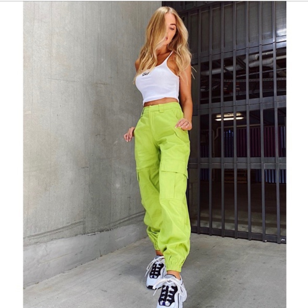 SOLD‼️Green iamgia cargo pants - Picture 2 of 4